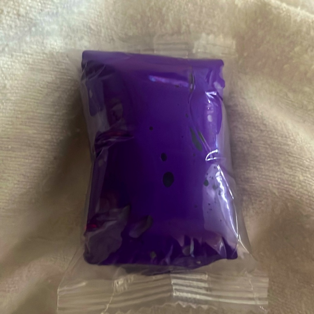 A purple slime